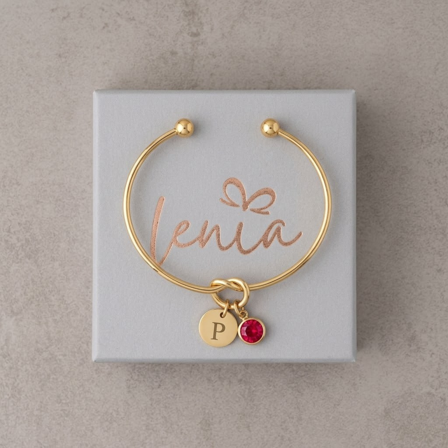 Pulsera inicial + Piedra de Nacimiento