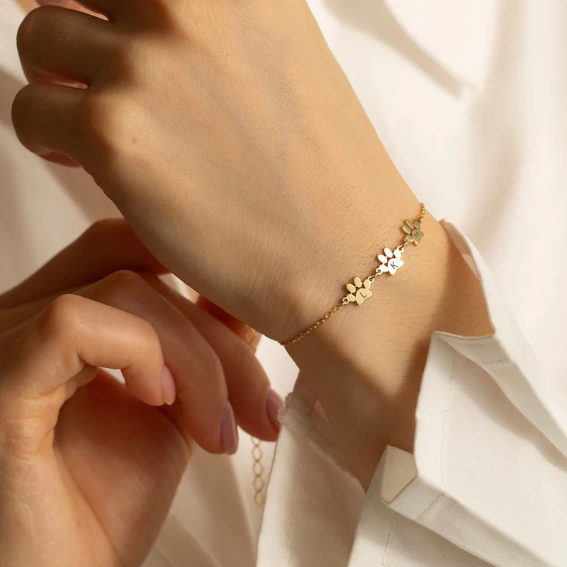 Pulsera Personalizada Huellas Eternas