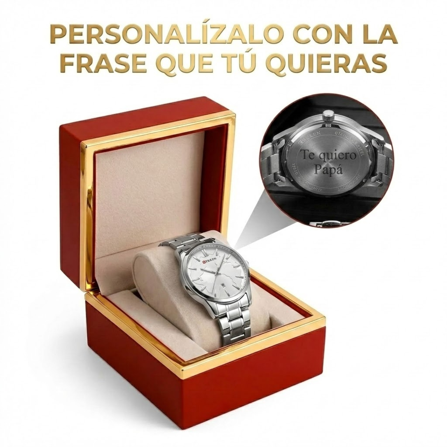 Reloj Personalizado Papá