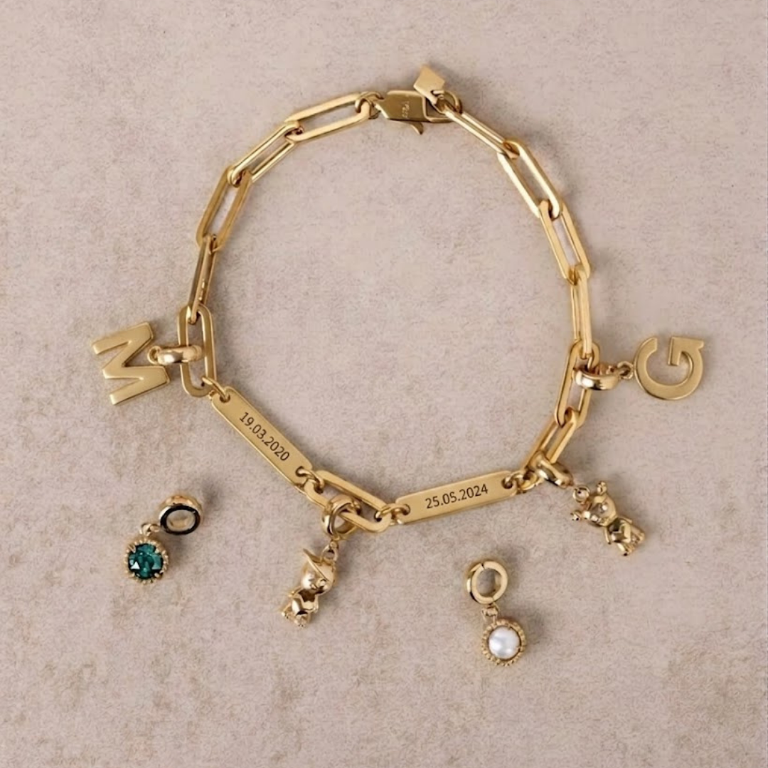 Pulsera Personalizada Charms