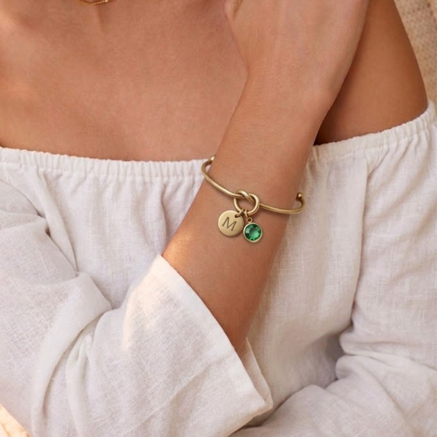 Pulsera inicial + Piedra de Nacimiento