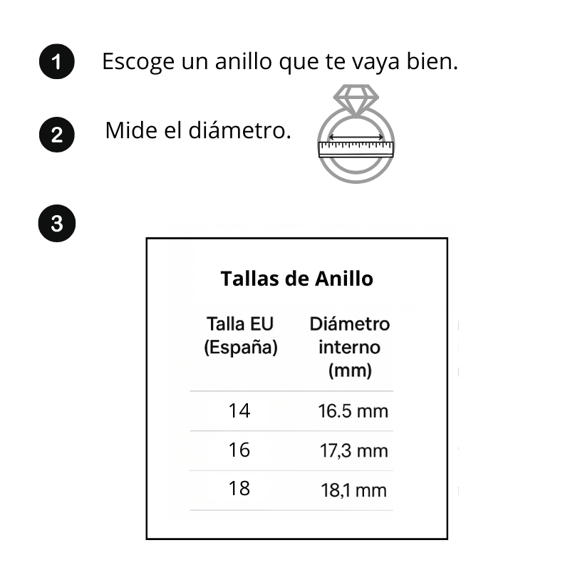 Anillo Oro Corazón Mamá