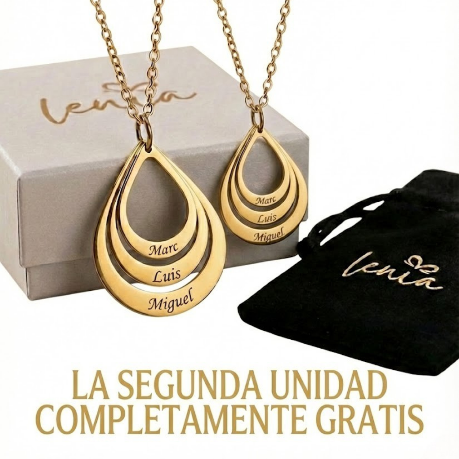 Collar Personalizado Love + Segunda Unidad GRATIS