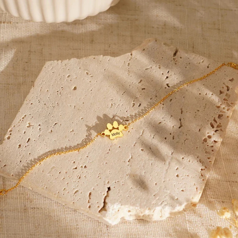 Pulsera Personalizada Huellas Eternas