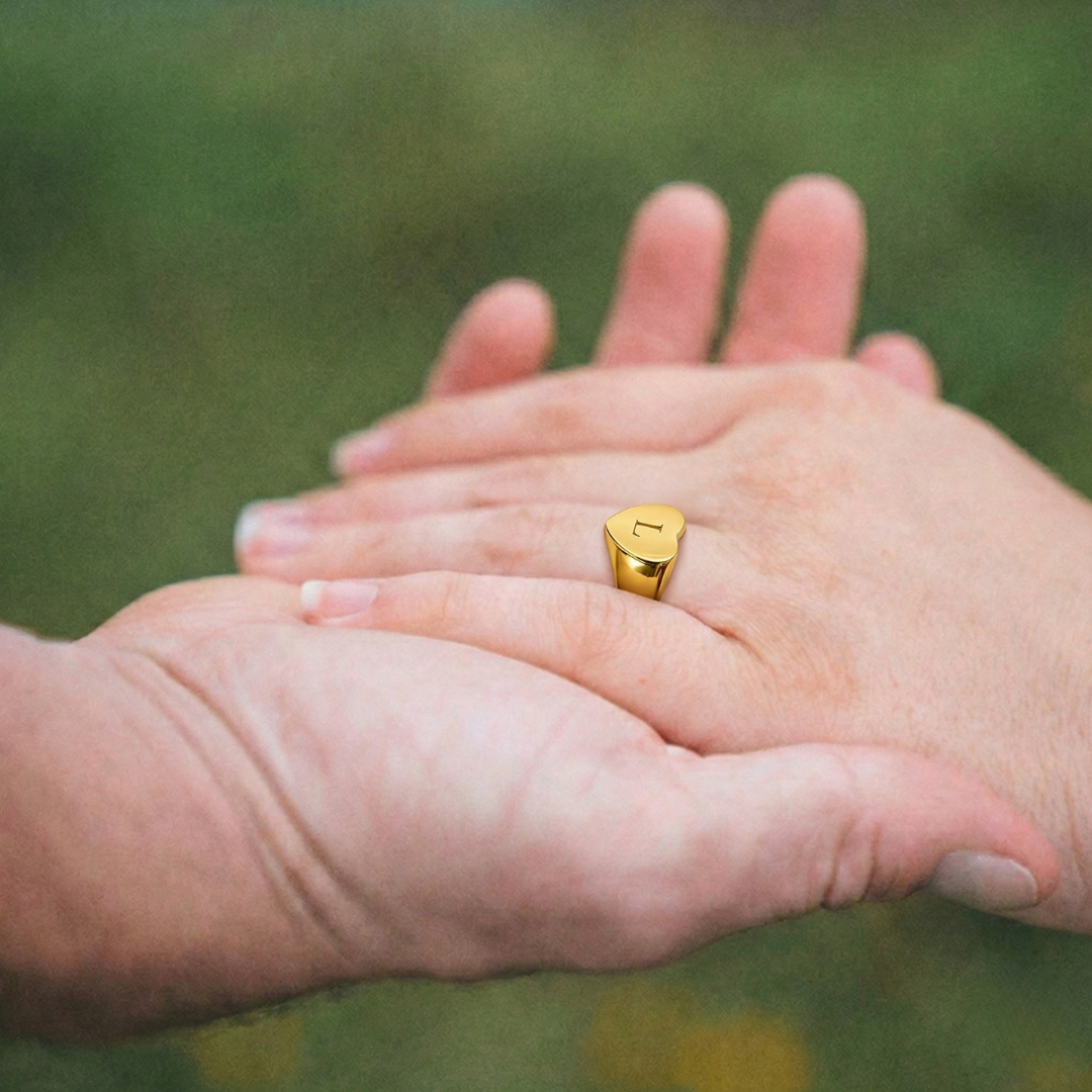 Anillo Corazón inicial