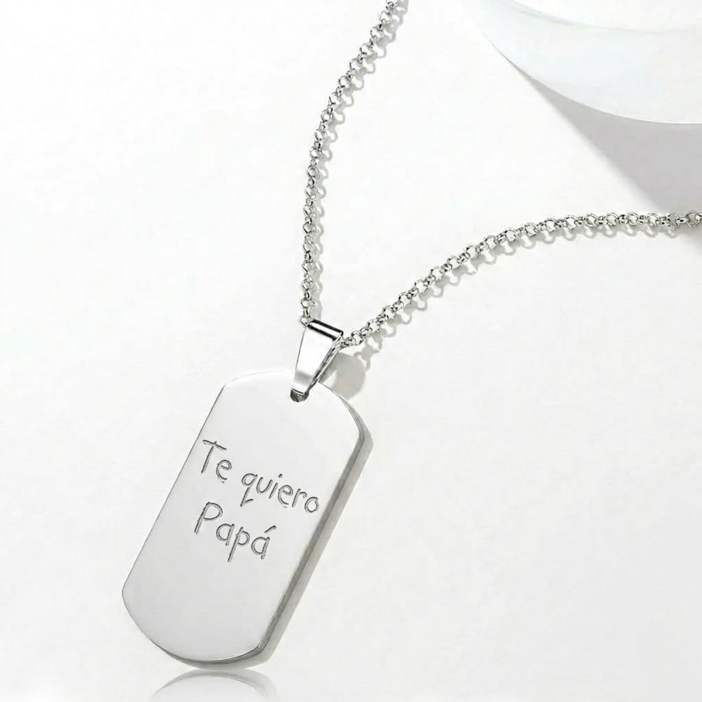 Llavero o Collar Personalizado Dibujo Eterno