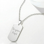 Llavero o Collar Personalizado Dibujo Eterno