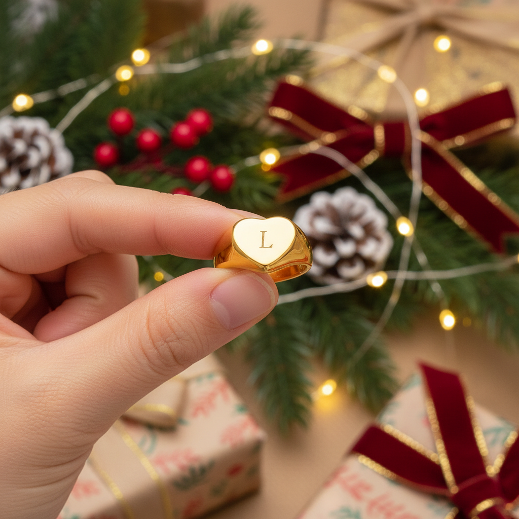 Anillo Corazón inicial
